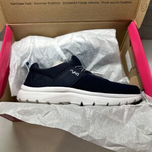Ryka Womens Wiley Cozy Navy Blue Athletic and Training Shoes Sneakers US 6 M NEW